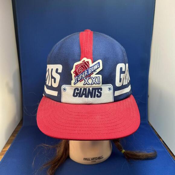 NFL Other - Vintage New York Giants Super Bowl XXI Cap